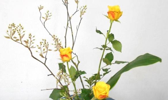 ikebana, arrangement floral japonais