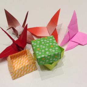 Origami, pliage du papier japonais