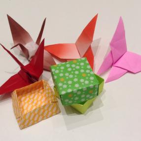 Origami, pliage du papier japonais