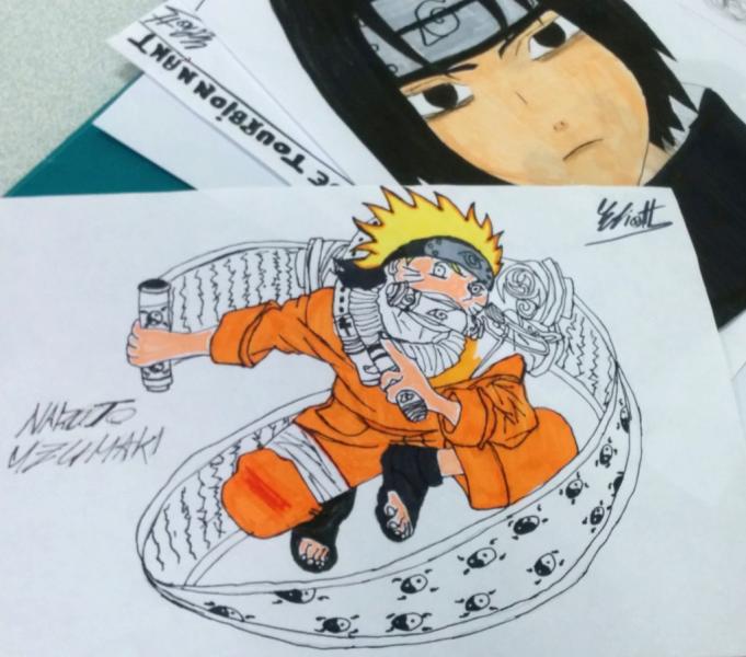 Stage de dessin manga Naruto